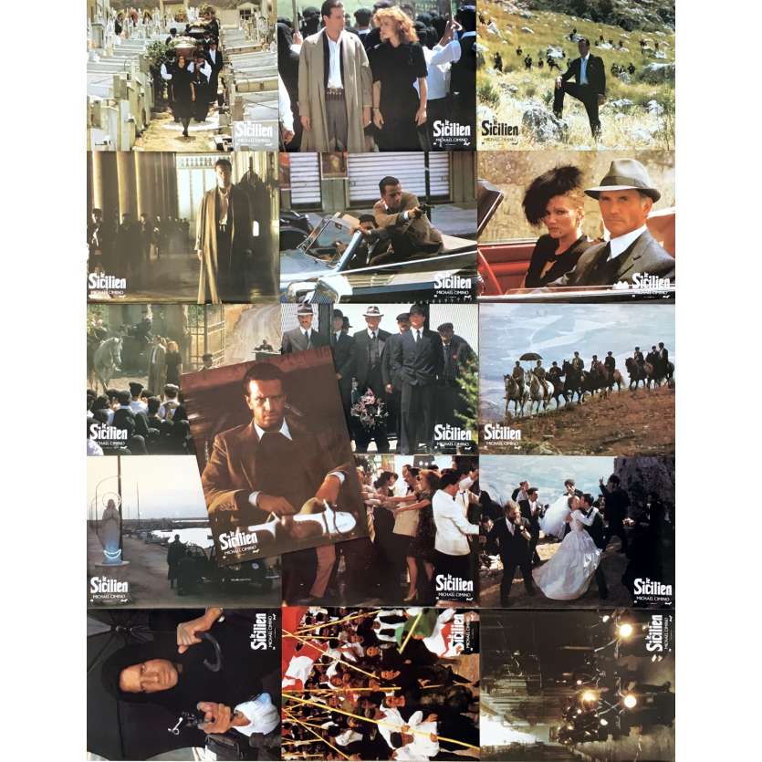 LE SICILIEN Photos de film x16 - 21x30 cm. - 1987 - Christophe Lambert, Michael Cimino