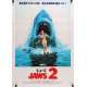 JAWS 2 Movie Poster  20x28 in. Japanese - 1978 - Jeannot Szwarc, Roy Sheider