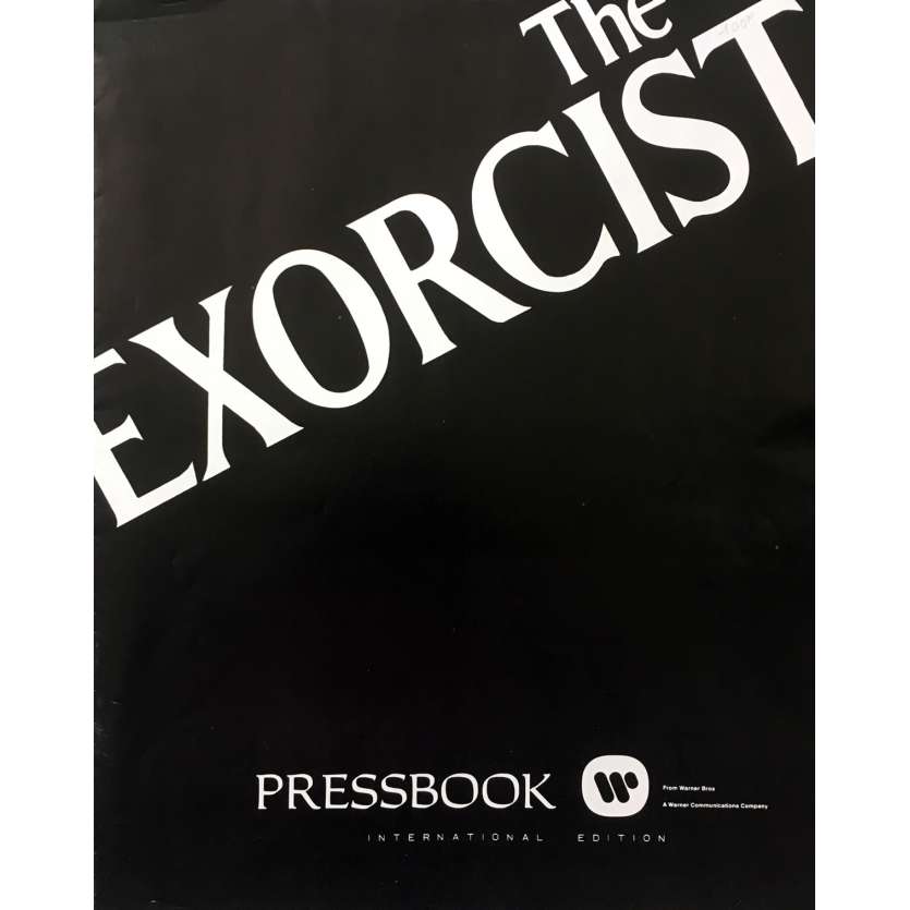 THE EXORCIST Original Pressbook - 11x17 in. - 1974 - William Friedkin, Max Von Sidow