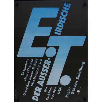 E.T. L'EXTRA-TERRESTRE Affiche de film - 59x84 cm. - 1982 - Dee Wallace, Steven Spielberg E.T. L'EXTRA-TERRESTRE Affiche de film - 59x84 cm. - 1982 - Dee Wallace, Steven Spielberg