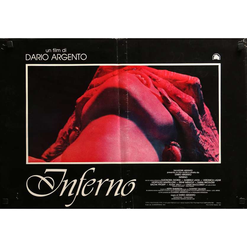 INFERNO Original Photobusta Poster N09 - 18x26 in. - 1980 - Dario Argento, Daria Nicolodi