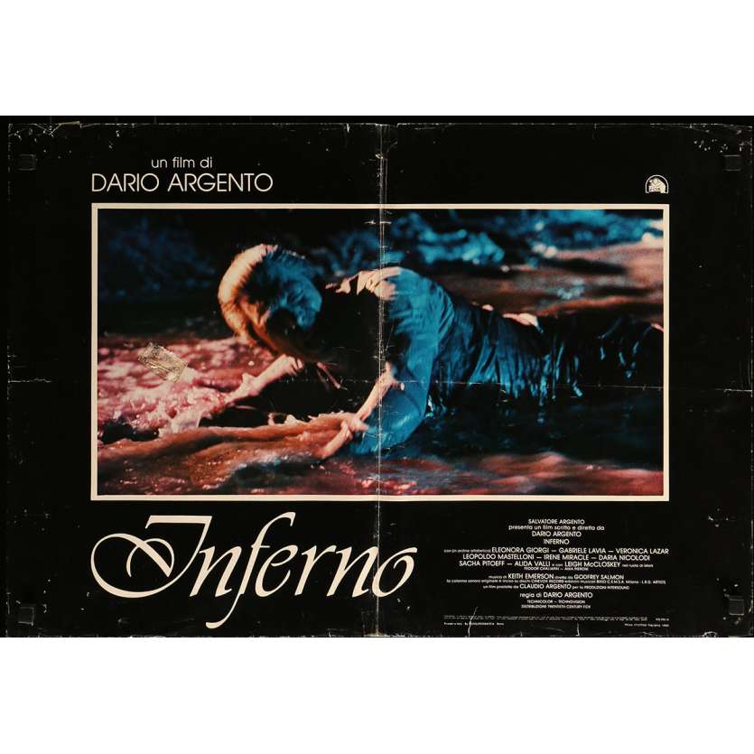 INFERNO Original Photobusta Poster N08 - 18x26 in. - 1980 - Dario Argento, Daria Nicolodi