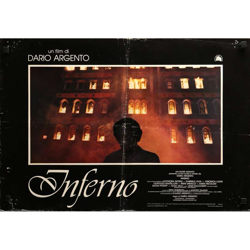 INFERNO Original Photobusta Poster N05 - 18x26 in. - 1980 - Dario Argento, Daria Nicolodi