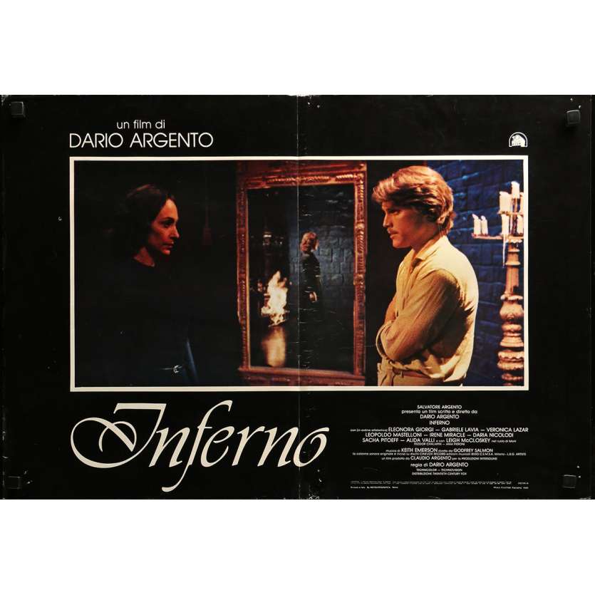 INFERNO Photobusta N03 - 46x64 cm. - 1980 - Daria Nicolodi, Dario Argento