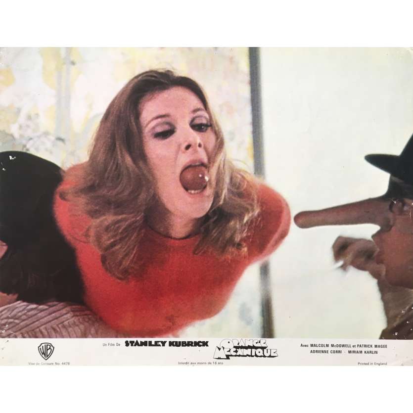 ORANGE MECANIQUE Photo de film N03 - 21x30 cm. - 1972 - Malcom McDowell, Stanley Kubrick