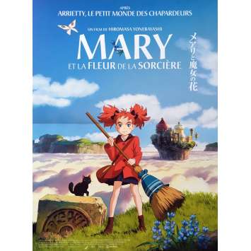 MARIE ET LA FLEUR DE LA SORCIERE Affiche de film - 40x60 cm. - 2017 - Hana Sugisaki, Hiromasa Yonebayashi