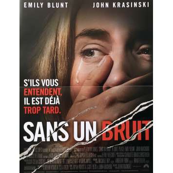 SANS UN BRUIT Affiche de film - 40x60 cm. - 2018 - Emily Blunt, John Krasinski