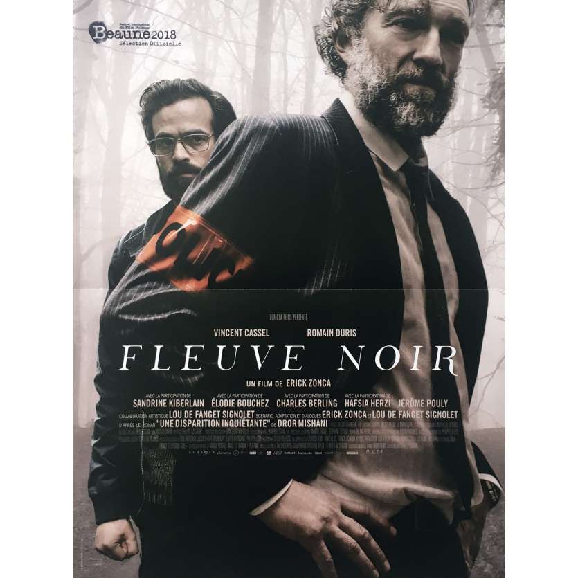 FLEUVE NOIR Affiche de film - 40x60 cm. - 2018 - Vincent Cassel, Erick Zonca