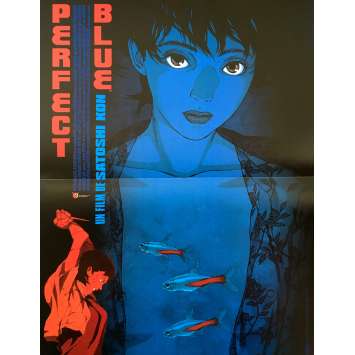 PERFECT BLUE Affiche 40x60 '98 Satoshi Kon Manga Original Movie Poster