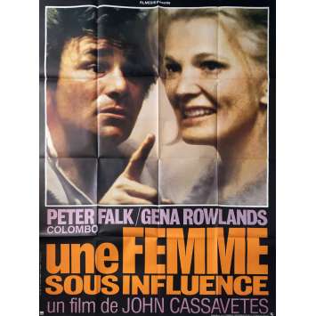 UNE FEMME SOUS INFLUENCE Affiche de film - 120x160 cm. - 1974 - Gena Rowlands, John Cassavetes