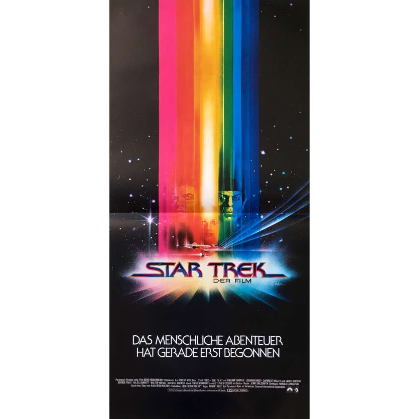 STAR TREK Affiche de film - 30x62 cm. - 1979 - William Shatner, Robert Wise