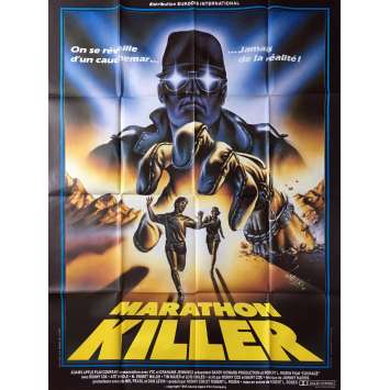 MARATHON KILLER Affiche de film - 120x160 cm. - 1984 - Ronny Cox, Robert L. Rosen