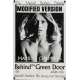 DERRIERE LA PORTE VERTE Affiche de film - 69x102 cm. - 1972 - Marilyn Chambers, Mitchell Bros