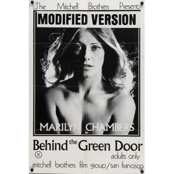 DERRIERE LA PORTE VERTE Affiche de film - 69x102 cm. - 1972 - Marilyn Chambers, Mitchell Bros DERRIERE LA PORTE VERTE Affiche de film - 69x102 cm. - 1972 - Marilyn Chambers, Mitchell Bros