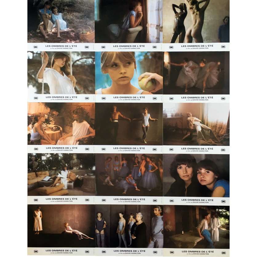 LAURA Original Lobby Cards - 9x12 in. - 1979 - David Hamilton, Maud Adams