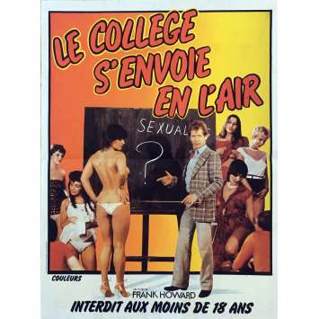LE COLLEGE S'ENVOIE EN L'AIR Affiche de film - 40x60 cm. - 1982 - Eleonore Melzer, Jan Apfeld