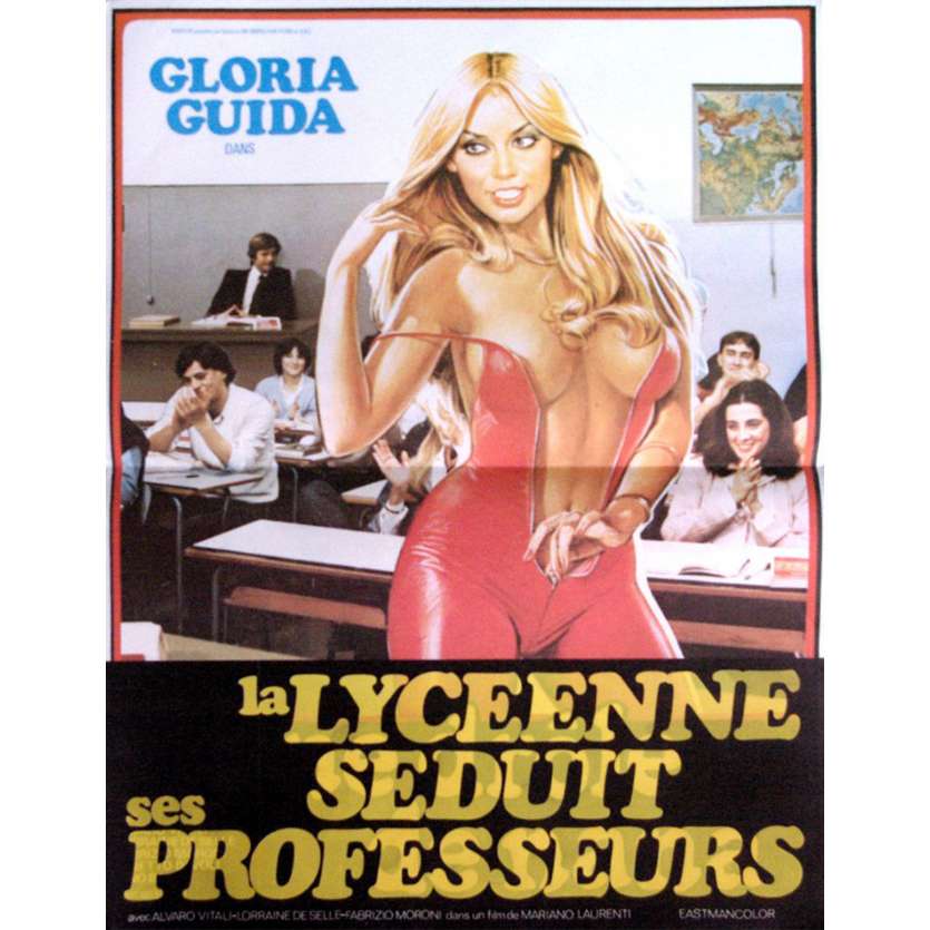LA LYCEENNE SEDUIT LES PROFESSEURS Affiche 40x60 '83 Movie Poster