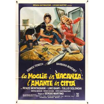 LES ZIZIS BALADEURS Affiche de film 100x140 - 1980 - Edwige Fenech, Sergio Martino LES ZIZIS BALADEURS Affiche de film 100x140 - 1980 - Edwige Fenech, Sergio Martino