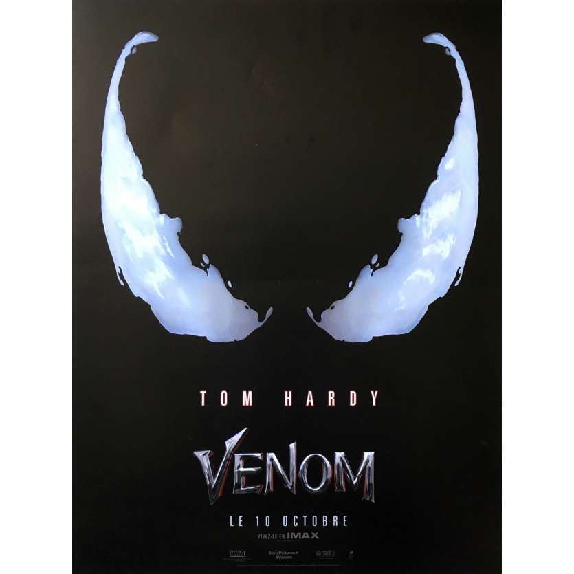 VENOM Original Movie Poster Adv. - 15x21 in. - 2018 - Ruben Fleischer, Tom Hardy