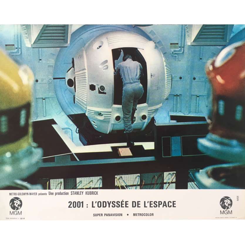 2001 L'ODYSSEE DE L'ESPACE Photo de film N05, Set B - 21x30 cm. - 1968 - Keir Dullea, Stanley Kubrick