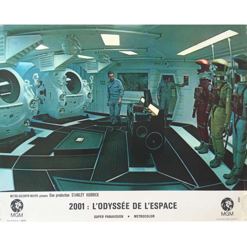 2001 L'ODYSSEE DE L'ESPACE Photo de film N04, Set B - 21x30 cm. - 1968 - Keir Dullea, Stanley Kubrick