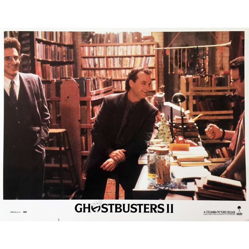 GHOSTBUSTERS 2 Original Lobby Card N02 - 11x14 in. - 1989 - Ivan Reitman, Bill Murray