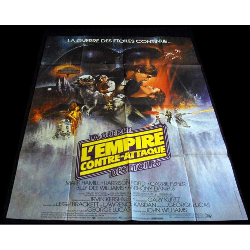 STAR WARS L'Empire Contre attaque Affiche française Style A 120x160