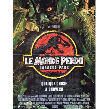 JURASSIC PARK 2 LE MONDE PERDU Affiche de film 40x60 cm - 1997 - Jeff Goldblum, Steven Spielberg