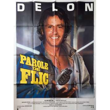 COP'S HONOR Original Movie Poster - 47x63 in. - 1985 - José Pinheiro, Alain Delon COP'S HONOR Original Movie Poster - 47x63 in. - 1985 - José Pinheiro, Alain Delon