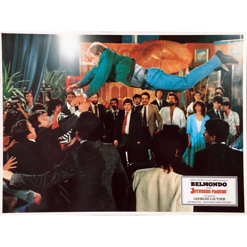 JOYEUSES Pâques Photo de film Prestige N01 - 30x40 cm. - 1984 - Jean-Paul Belmondo, Sophie Marceau, Georges Lautner