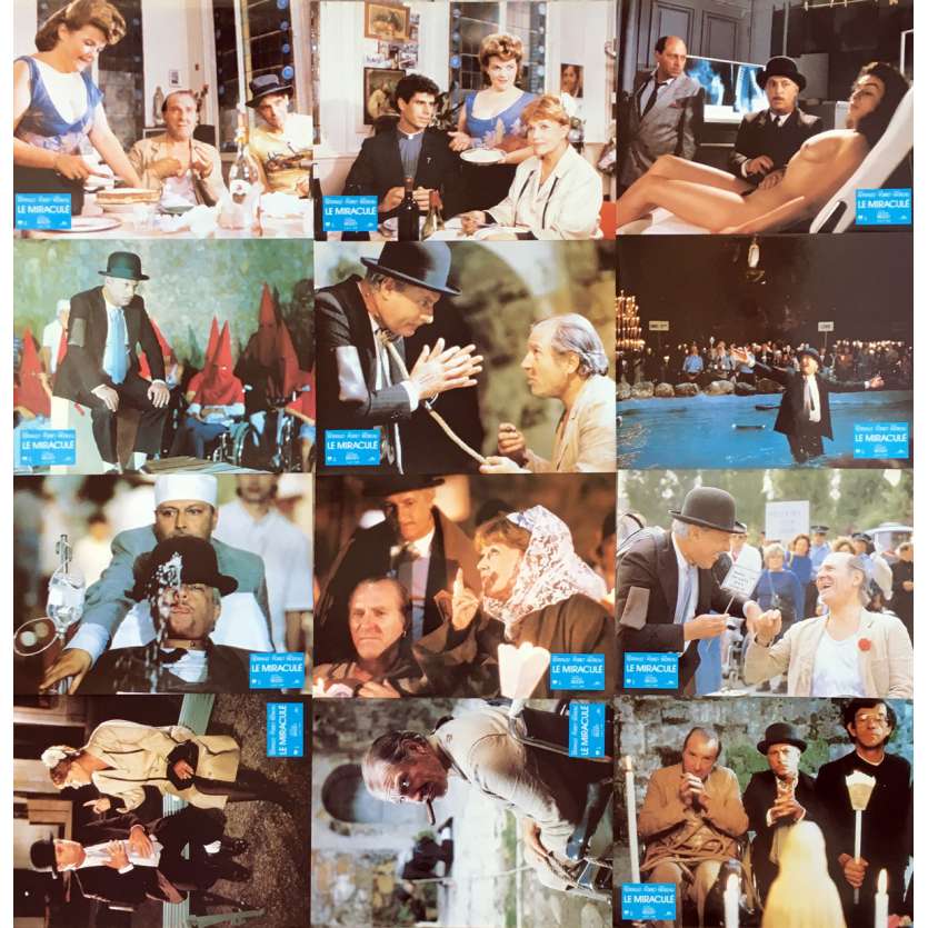 LE MIRACULE Photos de film x12 - 21x30 cm. - 1987 - Michel Serrault, Jean-Pierre Mocky