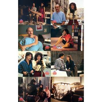 MA FEMME S'APPELLE REVIENS Original Lobby Cards x8 - 9x12 in. - 1982 - Patrice Leconte, Michel Blanc