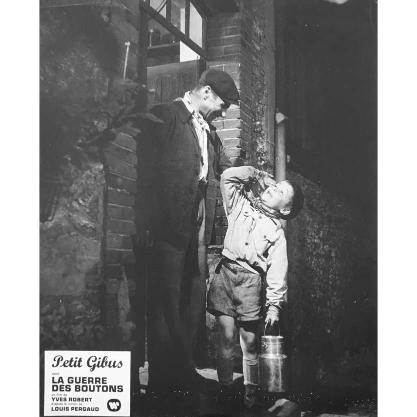 WAR OF THE BUTTONS Original Lobby Card N04 - 10x12 in. - 1962 - Yves Robert, Jacques Dufilho