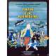 TINTIN AND THE LAKE OF SHARKS Original Movie Poster  - 15x21 in. - R1980 - Raymond Leblanc, Jacques Balutin