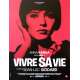 MY LIFE TO LIVE Original Movie Poster - 15x21 in. - R2000 - Jean-Luc Godard, Anna Karina