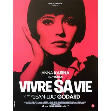 MY LIFE TO LIVE Original Movie Poster - 15x21 in. - R2000 - Jean-Luc Godard, Anna Karina