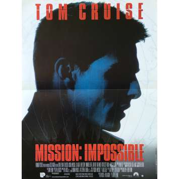 MISSION IMPOSSIBLE Affiche de film - 40x60 cm. - 1996 - Tom Cruise, Brain de Palma MISSION IMPOSSIBLE Affiche de film - 40x60 cm. - 1996 - Tom Cruise, Brain de Palma