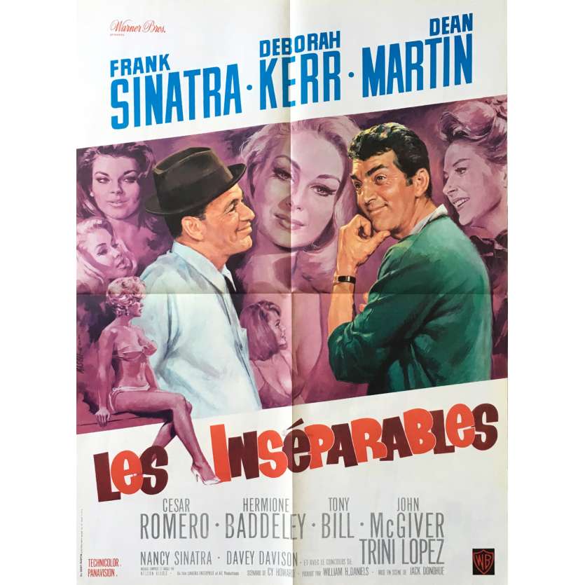 MARRIAGE ON THE ROCKS Original Movie Poster - 23x32 in. - 1965 - Jack Donohue, Franck Sinatra