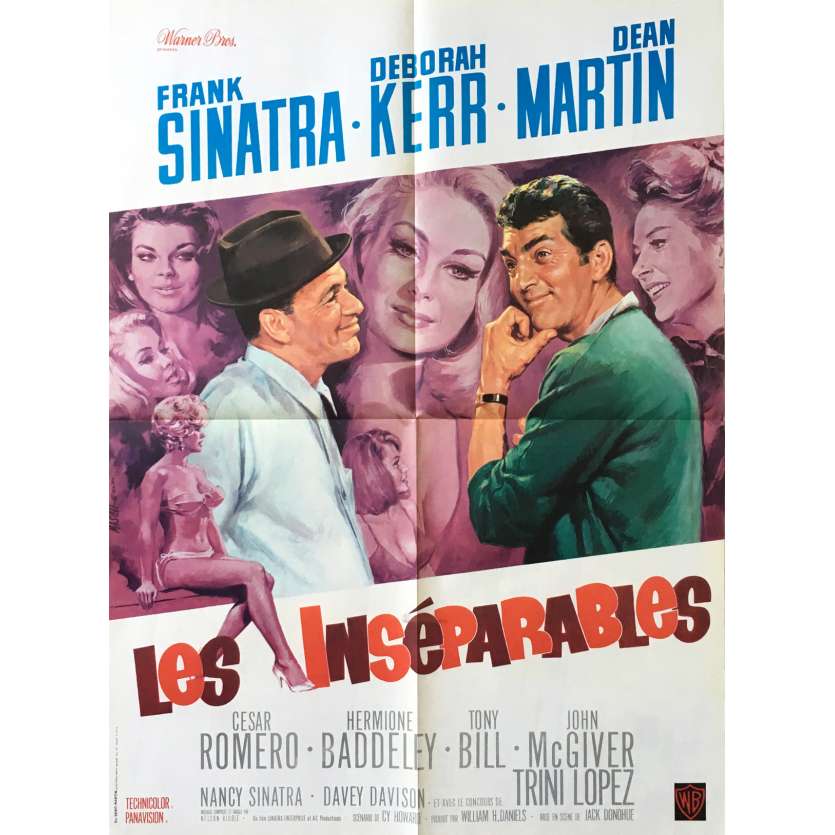 MARRIAGE ON THE ROCKS Original Movie Poster  - 23x32 in. - 1965 - Jack Donohue, Franck Sinatra