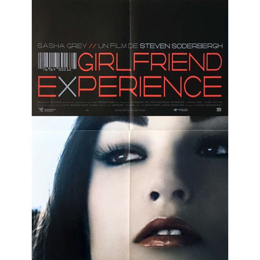 THE GIRLFRIEND EXPERIENCE Original Movie Poster  - 15x21 in. - 2009 - Steven Soderbergh, Sasha Grey