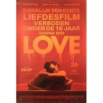 LOVE affiche de film - 80x120 cm - 2015 - Gaspar Noe LOVE affiche de film - 80x120 cm - 2015 - Gaspar Noe