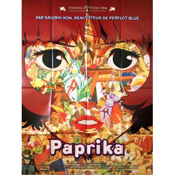 PAPRIKA French Movie Poster 47x63 - 2005 - Satoshi Kon, Megumi Hayashibara PAPRIKA French Movie Poster 47x63 - 2005 - Satoshi Kon, Megumi Hayashibara
