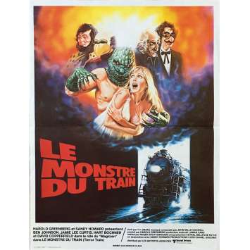 LE MONSTRE DU TRAIN Affiche de film - 40x60 cm. - 1980 - Jamie Lee Curtis, Roger Spottiswoode