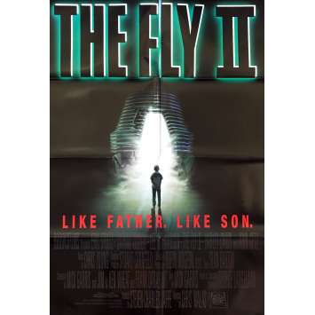 THE FLY II Original Movie Poster - 27x40 in. - 1989 - Chris Walas, Eric Stoltz