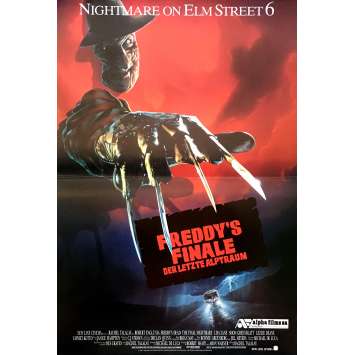 FREDDY'S DEAD Original Movie Poster - 15x21 in. - 1991 - Wes Craven, Robert Englund