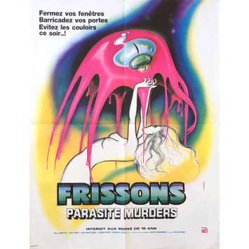 FRISSONS Affiche de film - 60x80 cm. - 1975 - Paul Hampton, David Cronenberg FRISSONS Affiche de film - 60x80 cm. - 1975 - Paul Hampton, David Cronenberg