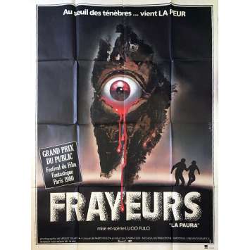 FRAYEURS Affiche de film - 120x160 cm. - 1980 - Catriona MacColl, Lucio Fulci