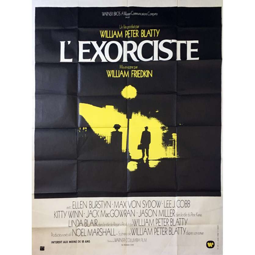 L'EXORCISTE Affiche de Film 120x160 - 1974 - William Friedkin