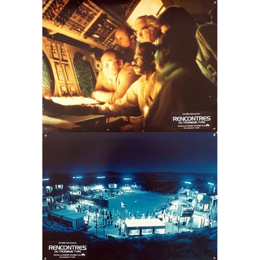 RENCONTRES DU 3E TYPE Photos de film - 30x40 cm. - 1977 - Richard Dreyfuss, Steven Spielberg