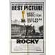 ROCKY Original Movie Poster Reviews - 27x40 in. - 1976 - John G. Avildsen, Sylvester Stallone